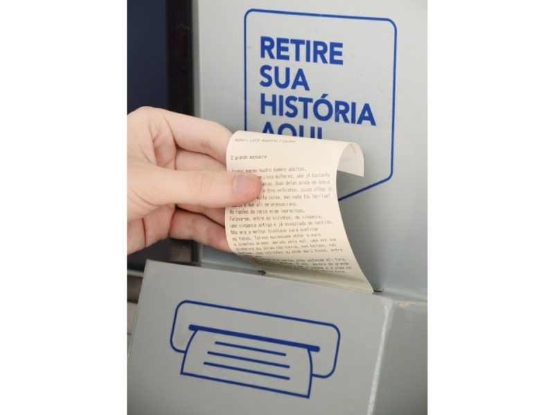 Caixa eletr&ocirc;nico de hist&oacute;rias